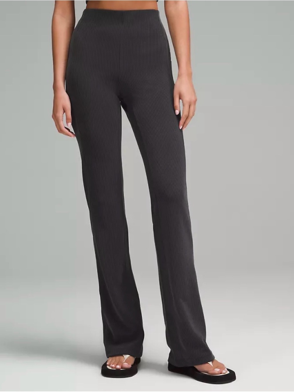 lululemon athletica Ribbed Softstreme Flared Pant *Tall